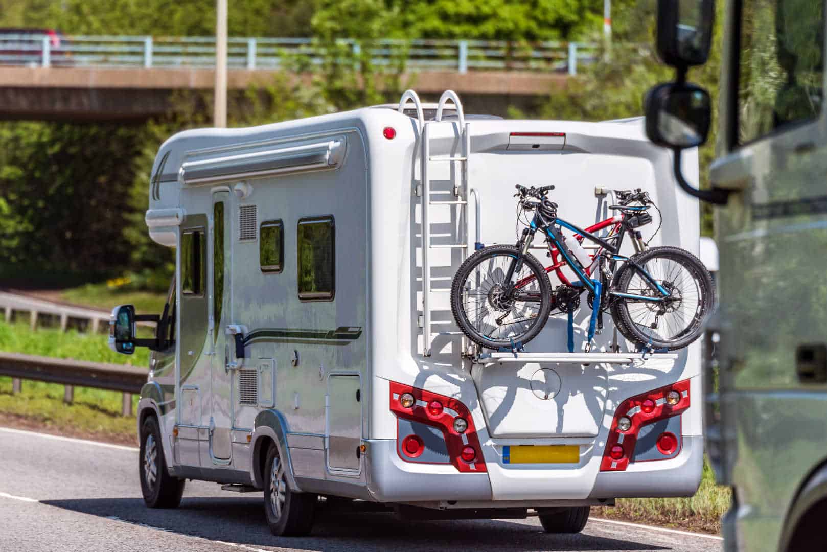 Motorhomes on the Motorway shutterstock