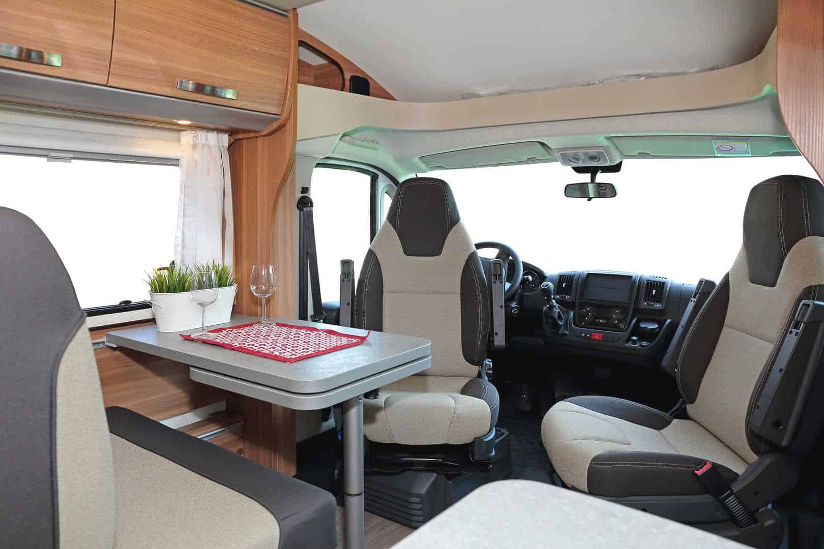 swivel chairs in motorhome