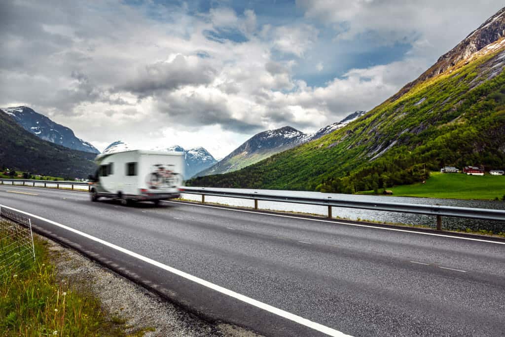motorway on the road