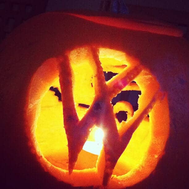 Image of VW pumpkin