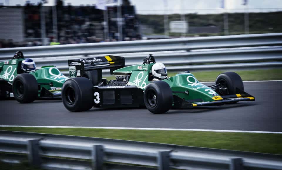 Green Grand Prix Car