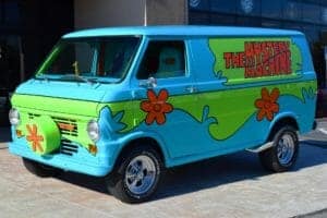 scooby doo mystery machine