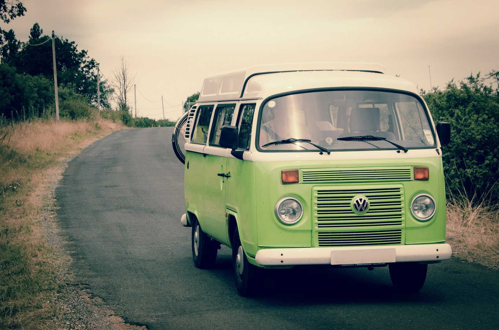 old vw van camper