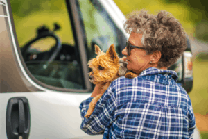 motorhome travel with pets