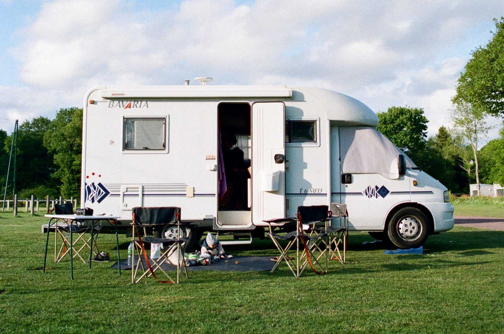 A motorhome in the UK