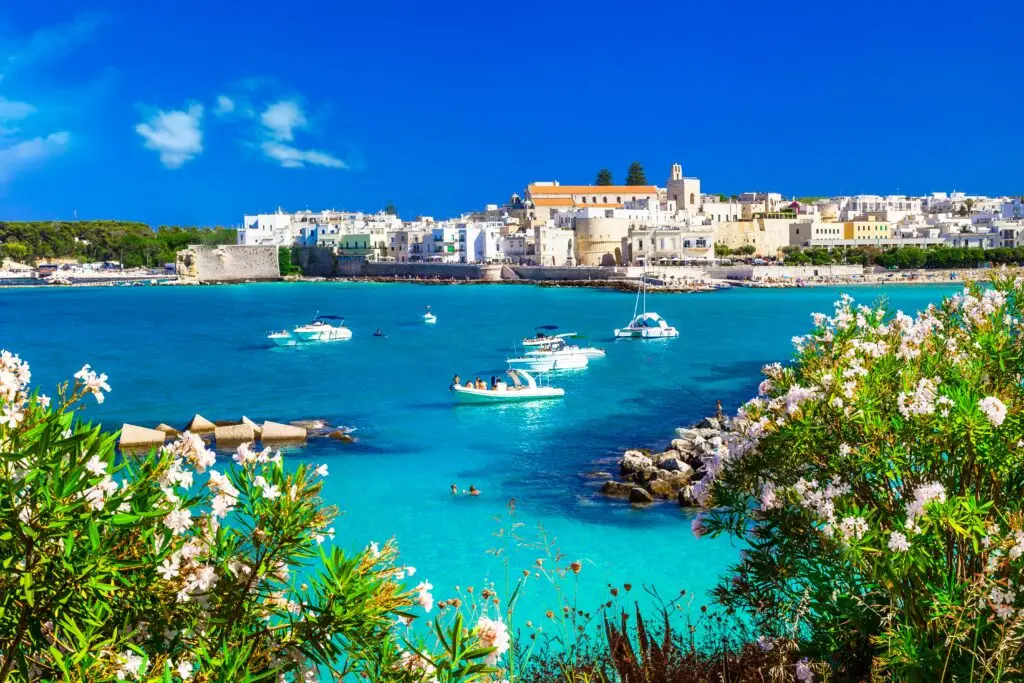 Italian vacation - Otranto in Puglia with cristal waters